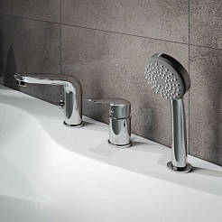 Iddis Смеситель на борт ванны Torr TORSB30i07 на 3 отверстия – фотография-2