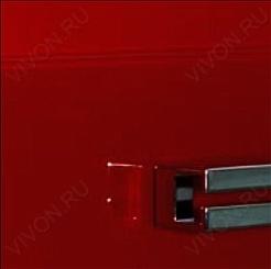 Misty Тумба с раковиной Джулия 75 QVATRO конус бордо – фотография-3