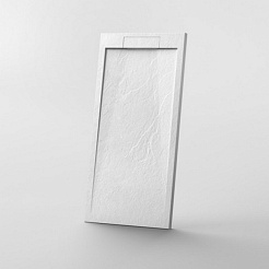 Esbano Душевой поддон Luxe 100x80 ESP-LX108W белый матовый – фотография-3