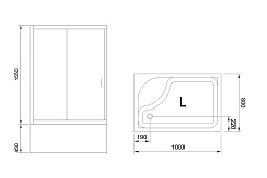 Royal Bath Душевой уголок RB 8100BP-T-CH L – фотография-5