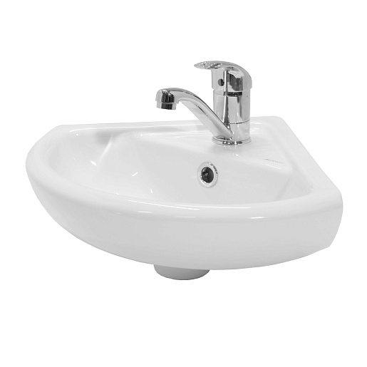 Керамин Умывальник угловой Сити 45 – картинка-3