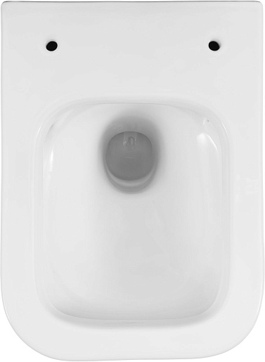 Allen Brau Унитаз подвесной Liberty 4.33011.20 белый с крышкой 4.33015.20 – фотография-18