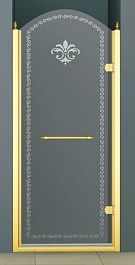 Cezares Душевая дверь в нишу RETRO-A-B-1-90-CP-G-L – фотография-1