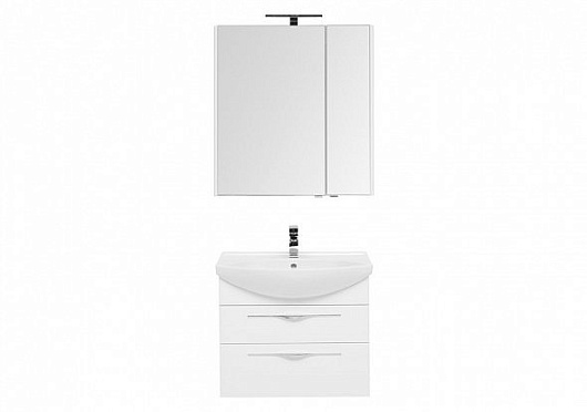 Aquanet Мебель для ванной Ирвин 85 белая – картинка-3