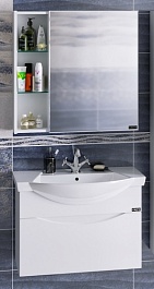 СанТа Мебель для ванной Сатурн 75 подвесная – фотография-1