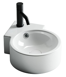 Ceramicanova Раковина угловая Element 31/43 CN5019 белая – фотография-1