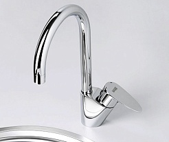 WasserKRAFT Смеситель для кухни "Leine 3507" – фотография-2