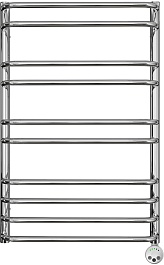 Lemark Полотенцесушитель электрический Luna П10 500x800 хром – фотография-1