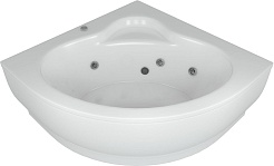 Aquatek Акриловая ванна Калипсо 146х146 с гидромассажем – фотография-2