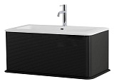 Cezares Тумба с раковиной Idra 100 55807 nero opaco раковина 50264