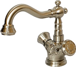 Milacio Смеситель для раковины Almeria MC.516.SL серебро – фотография-3